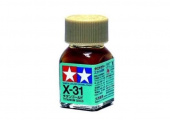X-31 Краска Tamiya Золотистый титан металлик (Titanium Gold Gloss), эмаль 10 мл