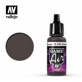 72745 Краска Vallejo GAME AIR Charred Brown (Обугленный коричневый)