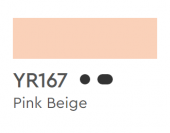Маркер Finecolour Junior 167 розово-бежевый YR167