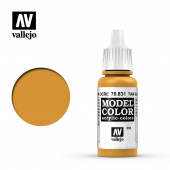 203. 70831 Краска Vallejo Model Color Tan Glaze (Глазурный загар)