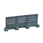 MiniWarPaint Забор секционный ПО-2 размер M (3 панели + 4 опоры)