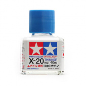 X-20 Tamiya Растворитель для эмалевых красок (Enamel Thinner) 40 мл