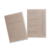 MiniWarPaint Маска окрасочная шестиугольники, размер S, 4 мм