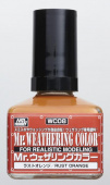 Mr. Hobby Краска 40 мл Mr. Weathering COLOR WC08 RUST ORANGE