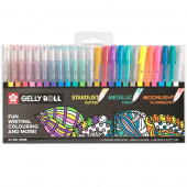 Набор гелевых ручек Sakura Gelly Roll 24 шт. Микс в пластиковой упаковке