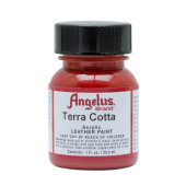 Краска для кожи и ткани Angelus Leather Acrylic Paint 183 Terra Cotta, 29,5 мл