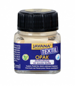 Нерастекающаяся краска по темным тканям C.Kreul Javana Tex Opak ваниль 20 мл
