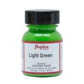 Краска для кожи и ткани Angelus Leather Acrylic Paint 172 Light green, 29,5 мл