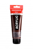 Краска акриловая Amsterdam туба 120 мл №409 Burnt umber