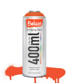 Краска аэрозольная Belazo Art Spray Full Orange, 400 мл