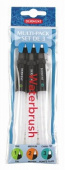 Набор кистей Derwent "Waterbrush" №1, 2 и 3 (3 шт., с резервуаром)