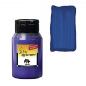 Краска акриловая Dekoracryl, 750 мл, цвет ультрамарин синий
