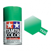 Краска Tamiya TS-20 Metallic Green (Зеленый металлик) 100 мл