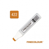 Заправка Finecolour Refill Ink 422 темно-оранжевое кофе Y422