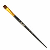 Кисть Roubloff серии 1127 №14, колонок, плоская, длинная ручка