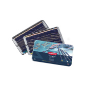 Derwent Набор акварельных карандашей Inktense 76 шт. в металлическом пенале