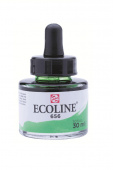 Акварель жидкая Ecoline банка 30 мл №656 Forest green (Зеленый лес)