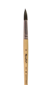 Кисть Roubloff серии 1F10 №10 синтетика, имитация волос белки, круглая, короткая ручка