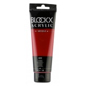 Карминовый, краска акриловая Blockx Artist, 120 мл