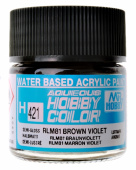 Mr. Hobby Краска 10 мл H421 RLM81 BROWN VIOLET