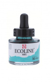 Акварель жидкая Ecoline банка 30мл №661 Turquoise green (Зеленый бирюзовый)