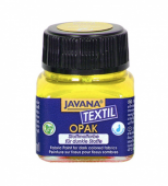 Нерастекающаяся краска по темным тканям C.Kreul Javana Tex Opak желтая 20 мл