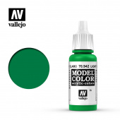 075. 70942 Краска Vallejo Model Color Light Green (Светло-Зеленый)