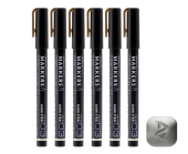 Набор маркеров Gaahleri Metallic Series X 6 Dark Steel