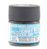 Mr. Hobby Краска 10 мл H331 DARK SEAGRAY BS381C/638