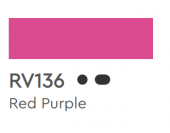 Маркер Finecolour Junior 136 красный фиолетовый RV136