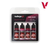 72388 Набор красок Vallejo Magenta Color Set (4 цв.)