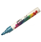 Маркер меловой Fat&Skinny 2-5 мм metallic blue