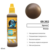 Краска акриловая универсальная Jim Scale 09.392 цвет Бронза BRONZE (металлик), 60 мл