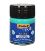 Нерастекающаяся краска по темным тканям C.Kreul Javana Tex Opak бирюзовая 50 мл