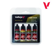72392 Набор красок Vallejo Dead Flesh Set (4 цв.)