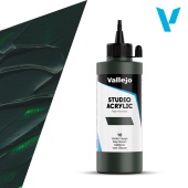 Краска Vallejo Acrylic Studio #16 Sap Green (Зеленая крушина), 200 мл