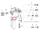 Штифт спускового крючка для Iwata WIDER1