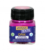Нерастекающаяся краска по темным тканям C.Kreul Javana Tex Opak маджента 20 мл