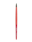 Кисть Roubloff серии Aqua red round №6, соболь микс, круглая, короткая ручка