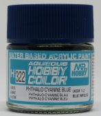 Mr. Hobby Краска 10 мл H322  PHTHALO CYANINE BLUE