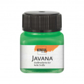 Нерастекающаяся краска по светлым тканям Javana Tex Sunny зеленая бриллиантовая 20 мл