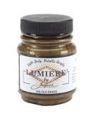 Нерастекающаяся металлическая краска по тканям Jacquard Lumiere старая латунь 67 мл