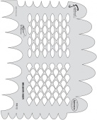 Трафарет Artool FXII DRAGON SKIN (FXII 12SP)