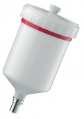 SATA 27243 Пластиковый бачок 0,6 л QCC для jet 4000,jet 3000, jet 2000 HVLP, jet RP, jet 1000, jet 100