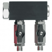 SATA 59295 Отвод с двумя воздушными выходами G 1/4a для фильтров серии 400 до 2011 г. в.