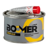 BOOMER 1020 ALU Шпатлевка полиэфирная с алюминиевым наполнителем, 1,8 + 0,045 кг