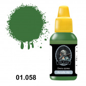 Краска акриловая Jim Scale 01.058 цвет окись хрома, 18 мл