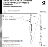 Graco 248441 Ремонтный комплект уплотнений  насоса HydraMix