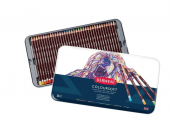 Derwent Набор цветных карандашей Coloursoft 36 шт. в металлическом пенале