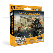 70237 Набор красок Vallejo Haqqislam, с эксклюзивной миниатюрой (8 цветов)